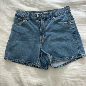 Mango High-rise Denim Women's Shorts